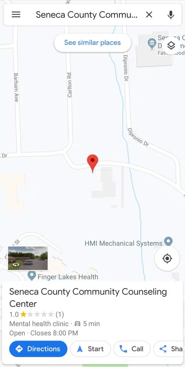 Seneca County Community Counseling Ctr - Hero Image